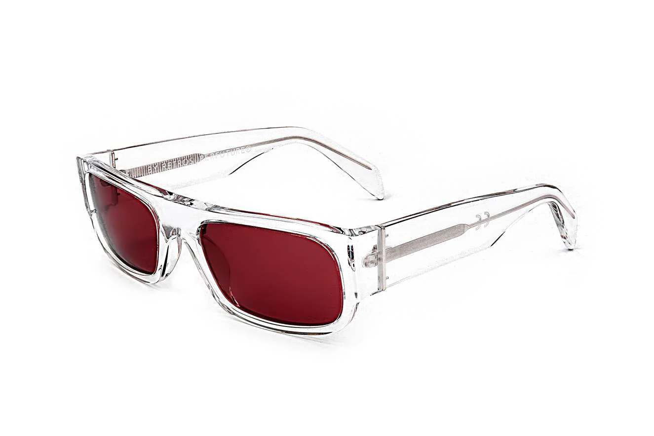 Retrosuperfuture SMILE CRYSTAL BORDEAUX HDR